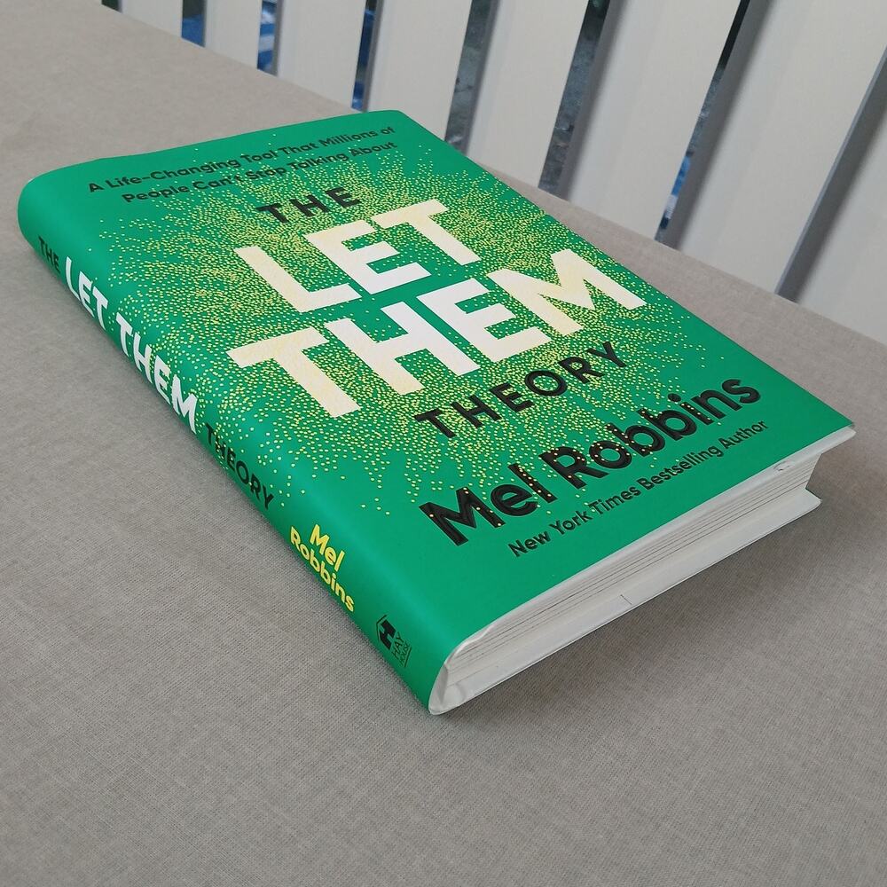 The Let Them Theory by Mel Robbins hardcover ISBN 9781401971366 - Picture 3 of 6
